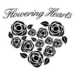Wallsticker Flowering hearts